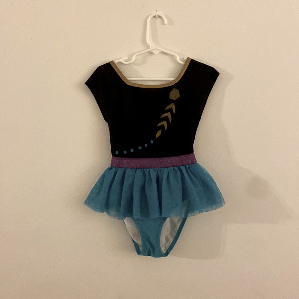 Disney Frozen Anna swimsuit, size 5/6